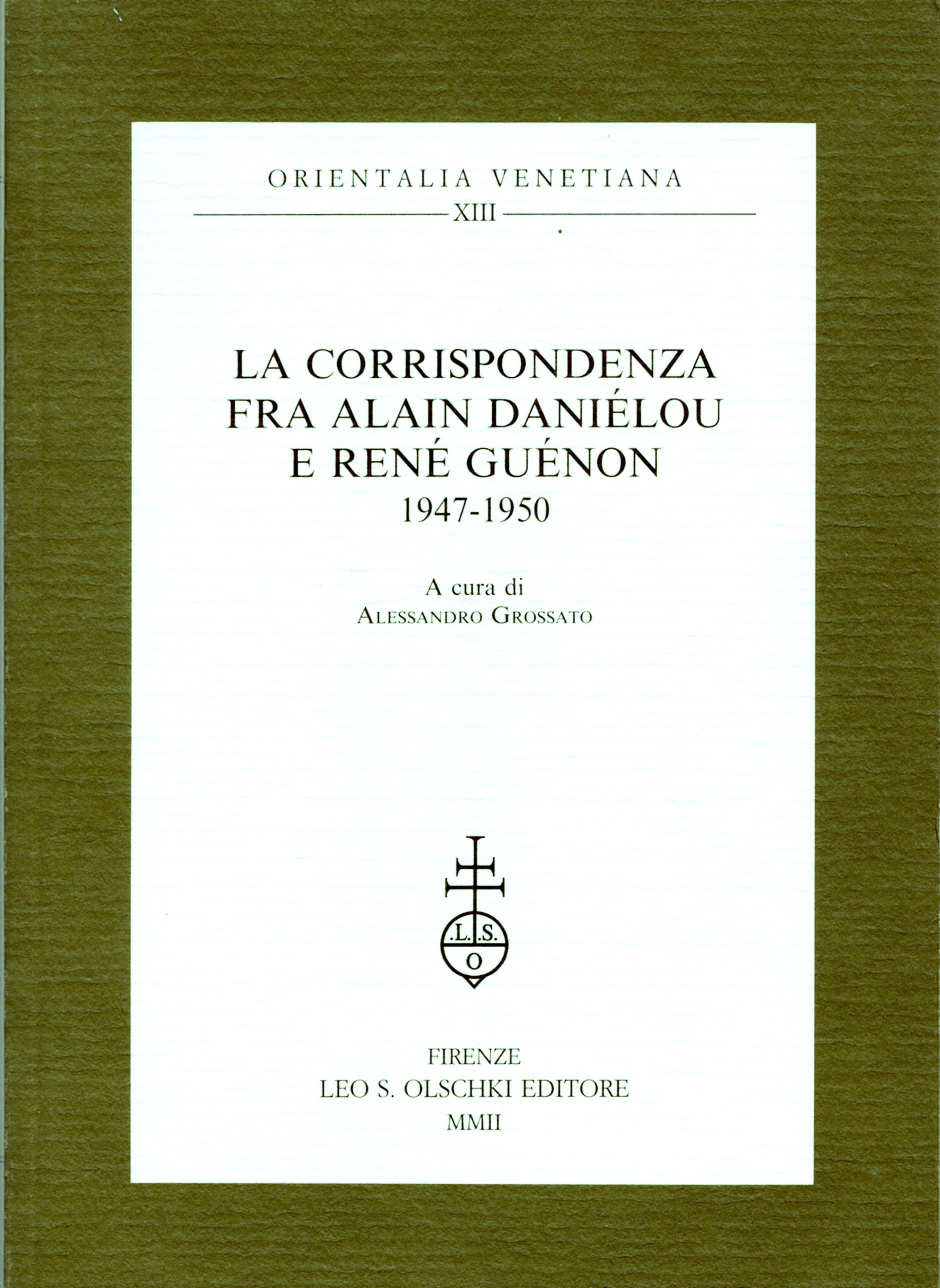 Copertina Carteggio R.G. 5